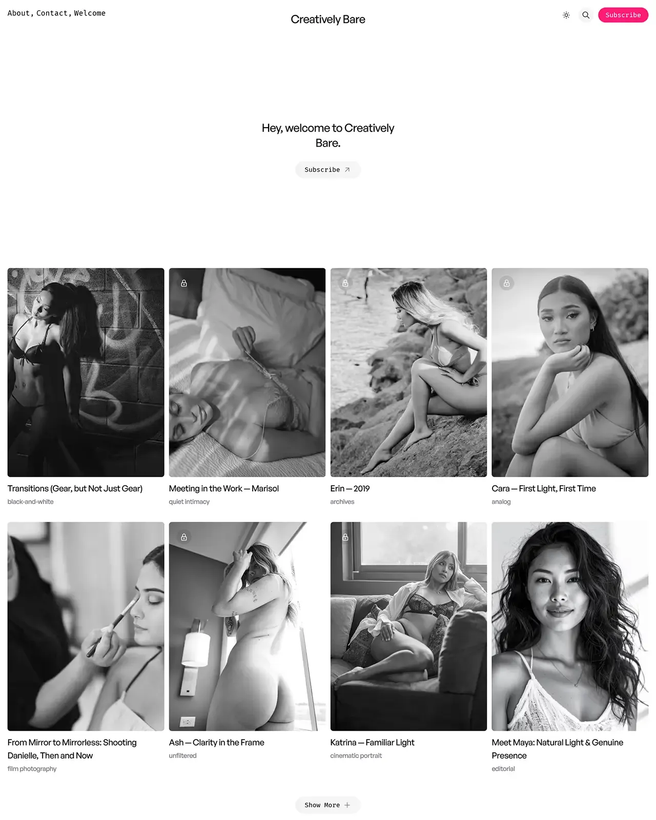 Creatively Bare