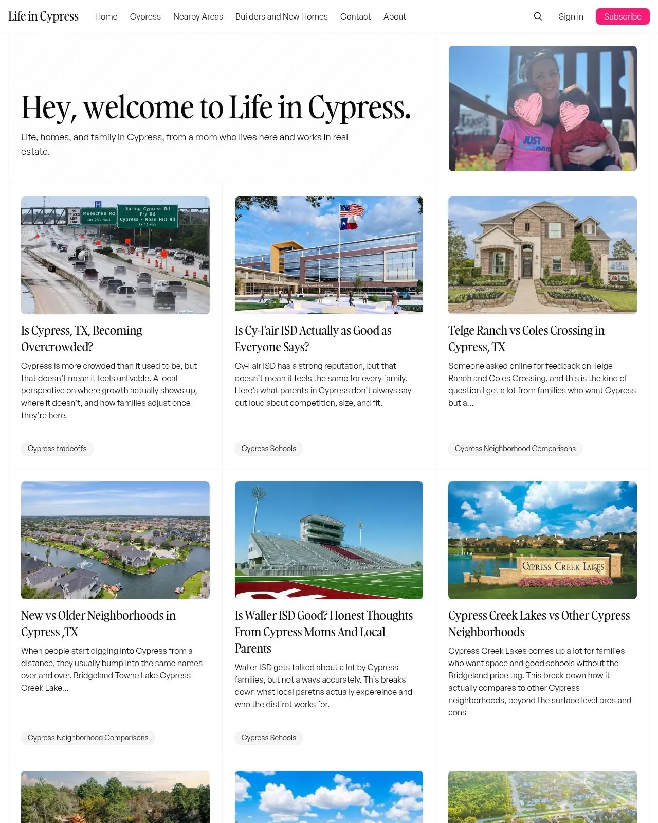 Life in Cypress
