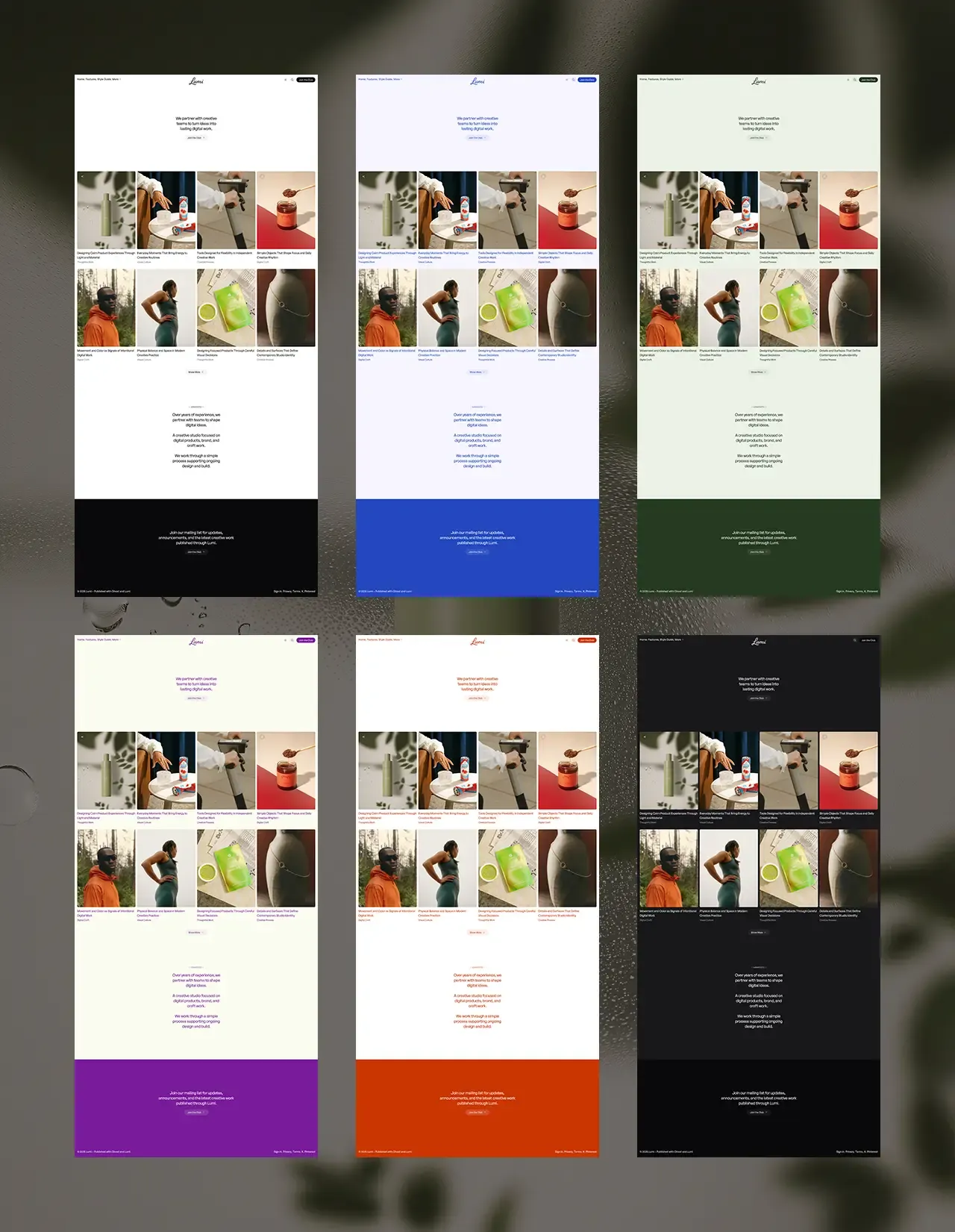 Lumi Color Schemes