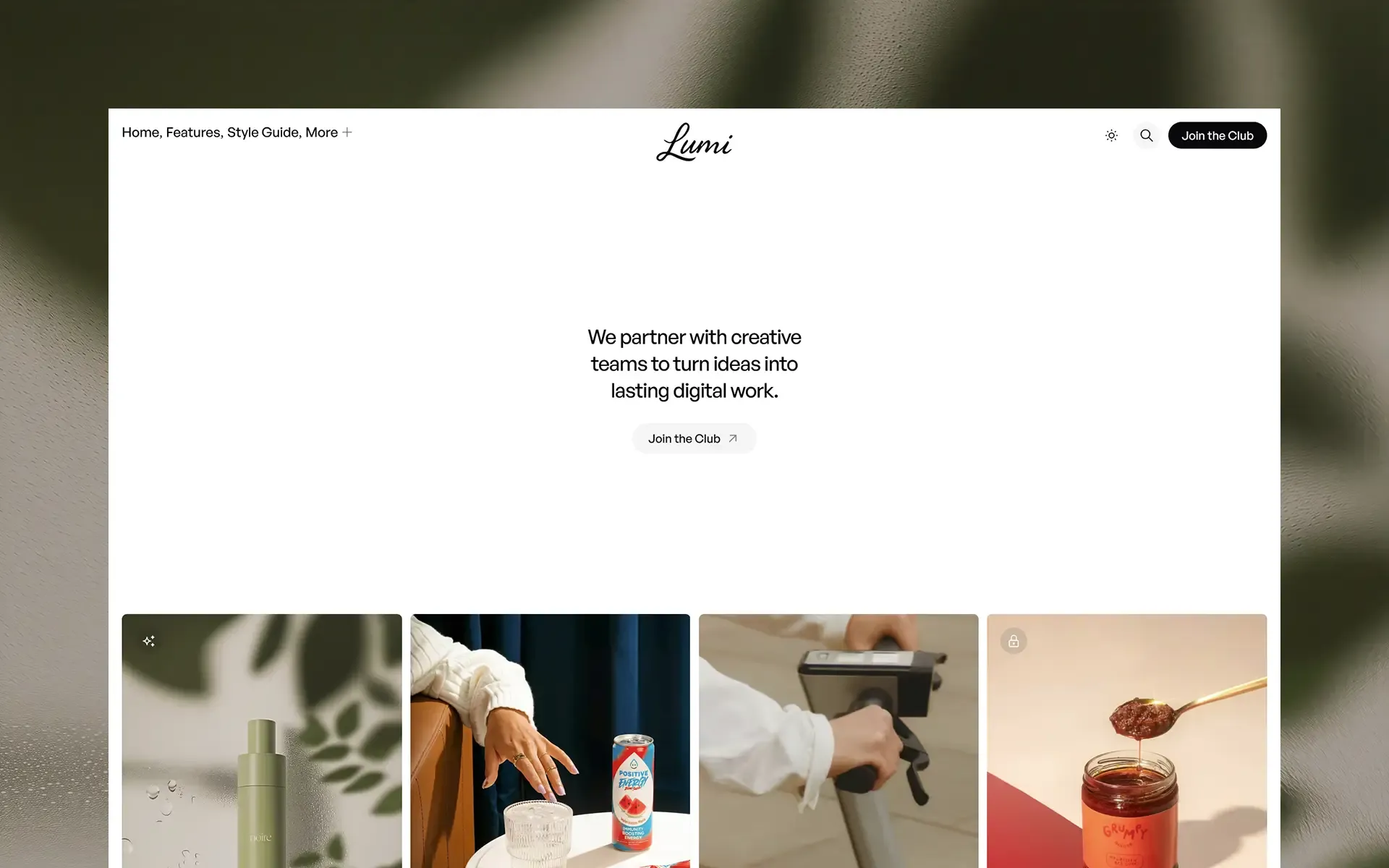 Lumi Ghost Theme